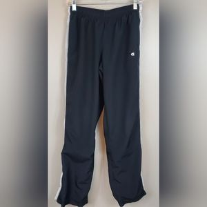 Champion Women's Track Pants With Pockets And Zippers At Bottom Of Legs